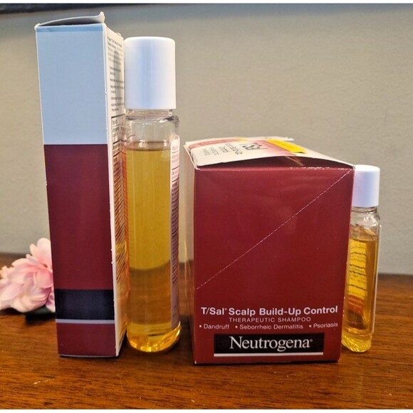 Neutrogena T/Sal Therapeutic MAXIMUM Strength Shampoo 4.50 oz + 12 1 oz LOW FILL - Picture 7 of 8